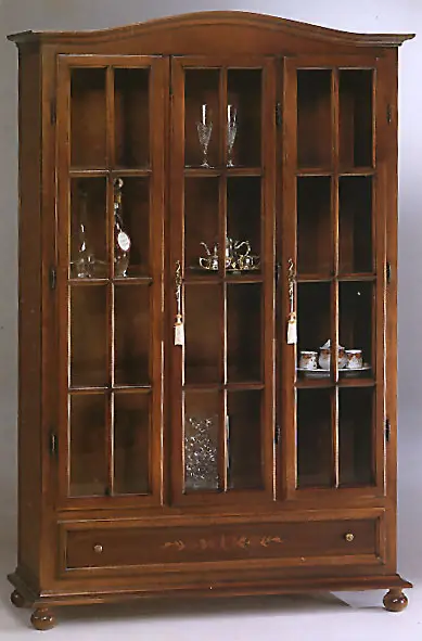 Vitrina 460 — cm. 122 x 38 x 190 H.