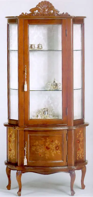 Vitrina 730 — cm. 86 x 36 x 190 H.