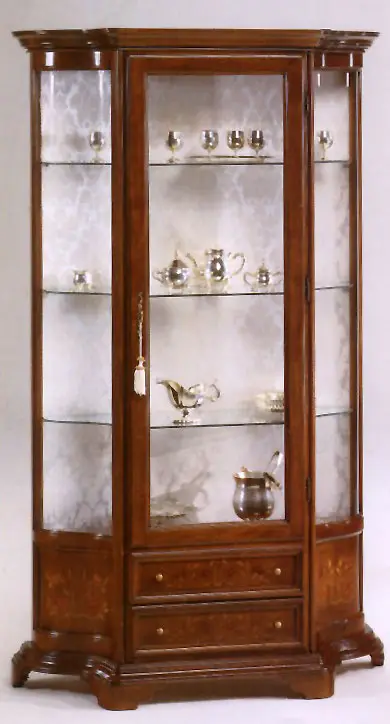 Vitrina 735 — cm. 100 x 40 x 175 H.
